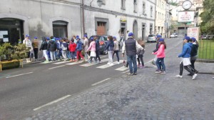 I bambini delle elementari al progetto "TrasportAci sicuri"