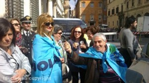 La Uil scuola di Viterbo in piazza a Roma