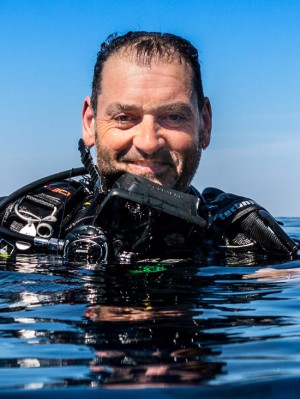 Otello Litardi, istruttore subacqueo
