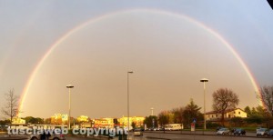 Viterbo - L'arcobaleno