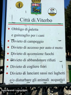 Viterbo - Prato giardino Lucio Battisti