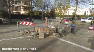 Vitorchiano - Località Pallone - Fontanella in costruzione