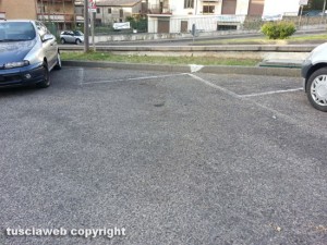 Viterbo - Parcheggio della Coop in via Monte Cervino