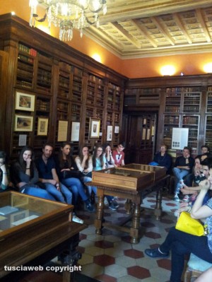 Roma - Gli studenti del Ruffini alla Keats and Shelley memorial house
