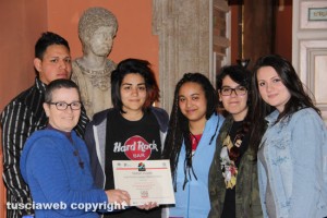 Viterbo - Forme e colori - Un momento della premiazione