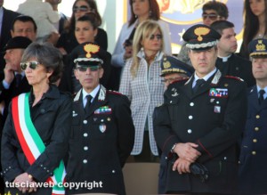 L'assessore Saraconi e il colonnello Conte