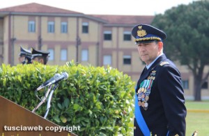 Il comandante della scuola marescialli dell'Aeronautica militare, Paolo Briancesco