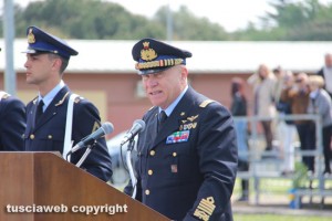 Il capo di Stato maggiore dell'aeronautica militare, Pasquale Preziosa
