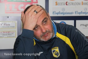 L'ex allenatore della Viterbese Attilio Gregori