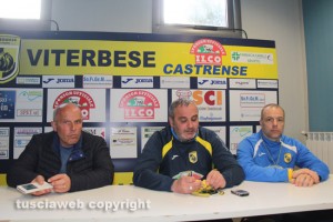 L'allenatore della Viterbese Attilio Gregori