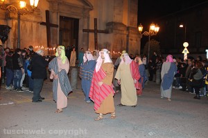 Bagnaia - Venerdì santo - La processione del Cristo morto