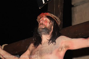 Bagnaia - Venerdì santo - La processione del Cristo morto