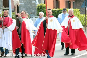 La processione Bagnaia - La Quercia