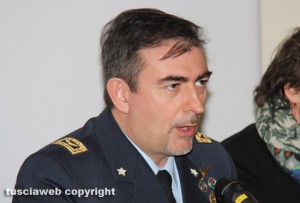 Paolo Briancesco, comandante della Scuola marescialli dell'aeronautica militare Viterbo