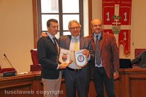 Brugnoletti con gli assessori Fraticelli e Danti