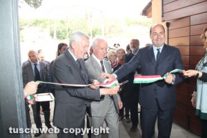 Viterbo Inaugurazione Palaexpo - Il taglio del nastro