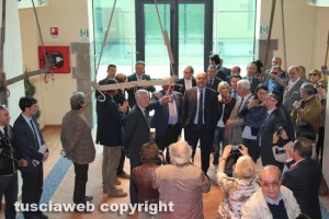 Viterbo - Il Palaexpo all'ex mattatoio - L'inaugurazione