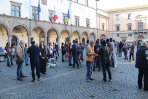 Viterbo - Arci - La manifestazione contro le morti in mare degli immigrati