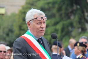 L'intervento del sindaco Michelini