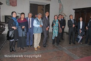 Delegazione di artisti cinesi in visita al Comune