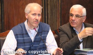 Paolo Moricoli e Maurizio Casciani