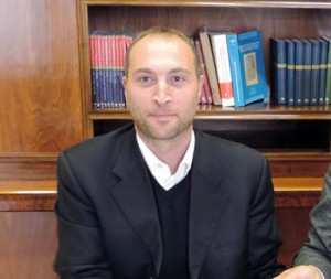 Il sindaco di Rignano Flaminio Fabio Di Lorenzi