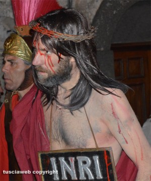 Bagnaia - Cristo nella processione del Venerdì santo
