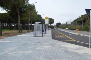Tarquinia - La nuova area di sosta all’Iiss “V. Cardarelli”