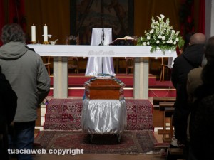 Viterbo - I funerali di Angelo Sambuci