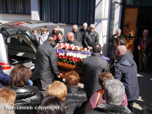 Viterbo - I funerali di Angelo Sambuci