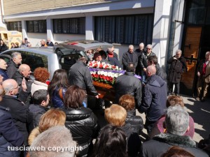 Viterbo - I funerali di Angelo Sambuci