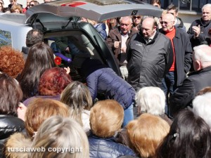 Viterbo - I funerali di Angelo Sambuci