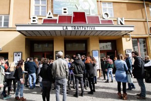 Sabina Guzzanti al Babylon di Berlino