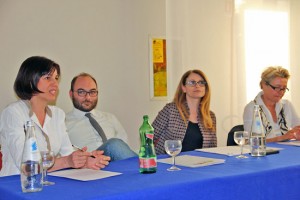 Viterbo -  Un momento dell'Etruscan life tour all'Hotel Salus
