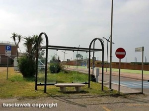 Tarquinia Lido - Le pensiline rotte