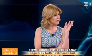 La conduttrice Elsa Di Gati 