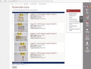 Come accedere al sito dei carabinieri per vedere gli oggetti sequestrati 