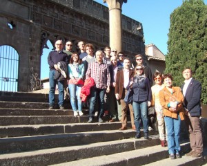 Viterbo - I partecipanti alla gara nazionale della specializzazione di costruzioni aeronautiche