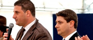 Il presidente Antonelli e il deputato Pd Mazzoli