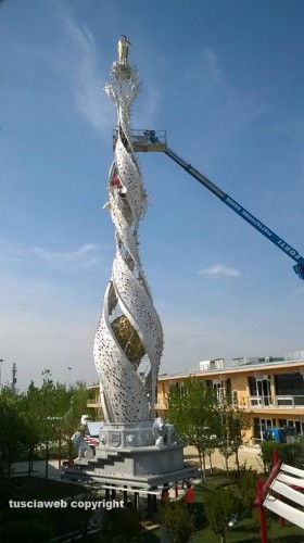 Fiore del cielo a Expo, santa Rosa è in cima