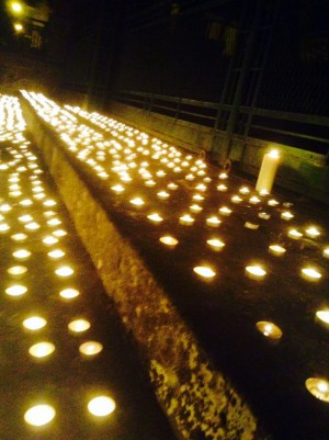 Vetralla - Mille candele per le 700 vittime nel Mar Mediteranneo