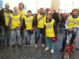 Fare verde davanti a Montecitorio