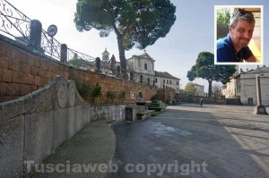 Monte Romano - Nel riquadro Luigi Fiorucci