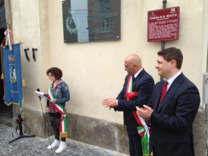 Mazzoli alla festa della Liberazione a Caprarola 