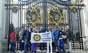 Rotary cub flaminia romana di Civita Castellana alla Maratona di Londra
