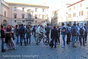 Viterbo - Arci - La manifestazione contro le morti in mare degli immigrati