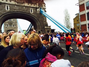 Rotary cub flaminia romana di Civita Castellana alla Maratona di Londra