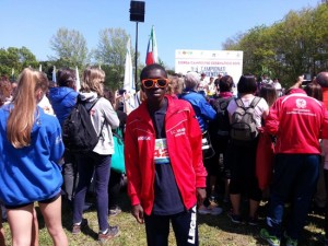 Lamin Ceesay della scuola Pietro Vanni di Viterbo