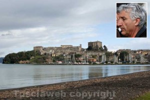 Capodimonte - Nel riquadro Settimio Melaragni