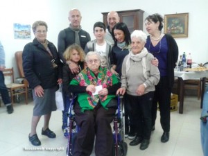 Acquapendente - Pia Micheli festeggia i 105 anni